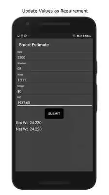 Play Smart Jewellery Estimate