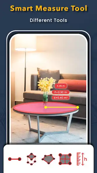 Play Smart Measure App : AR Ruler as an online game Smart Measure App : AR Ruler with UptoPlay