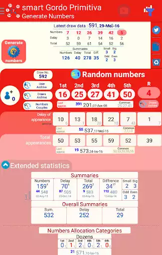 Play smart numbers for Gordo Primitiva as an online game smart numbers for Gordo Primitiva with UptoPlay