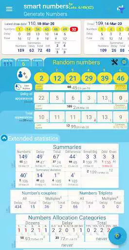 Play smart numbers for Loto 6/49(KZ as an online game smart numbers for Loto 6/49(KZ with UptoPlay