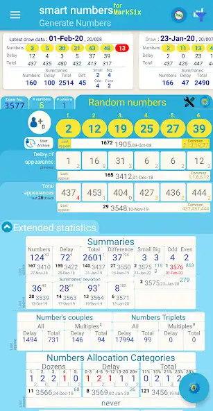 Play smart numbers for Mark Six as an online game smart numbers for Mark Six with UptoPlay