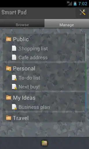 Play SmartPad - Notes, Todo & Snaps as an online game SmartPad - Notes, Todo & Snaps with UptoPlay