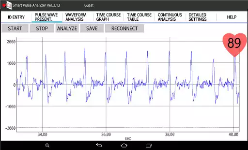 Play Smart Pulse Analyzer