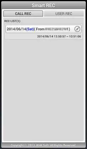 Play Smart REC(Call Record Widget) as an online game Smart REC(Call Record Widget) with UptoPlay