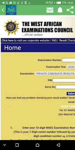 Play Smart Result Checker 2020 as an online game Smart Result Checker 2020 with UptoPlay