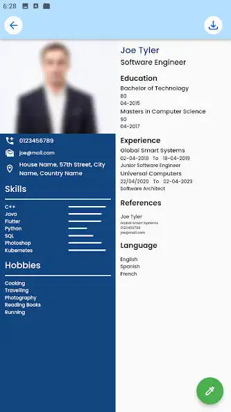 Play Smart Resume Maker as an online game Smart Resume Maker with UptoPlay