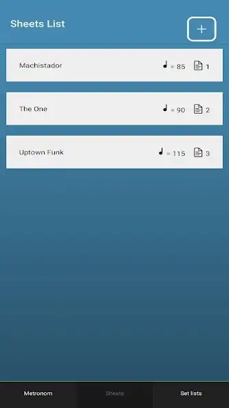 Play Smartronom - Free metronome, viewer and set lists as an online game Smartronom - Free metronome, viewer and set lists with UptoPlay