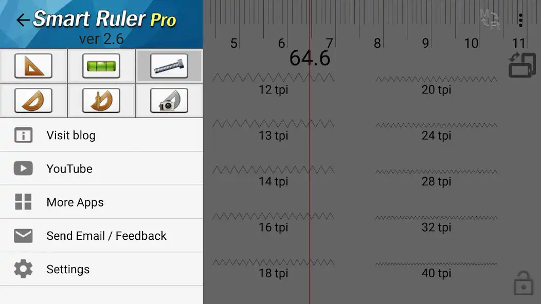 Play Smart Ruler Pro  and enjoy Smart Ruler Pro with UptoPlay