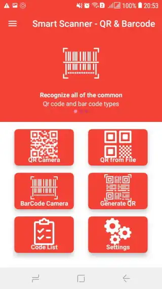 Play Smart Scanner-QR and Bar Code  as an online game Smart Scanner-QR and Bar Code  with UptoPlay