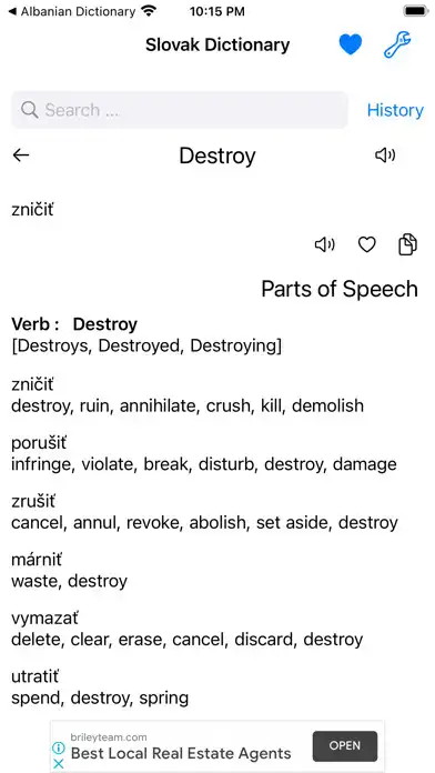 Play Smart Slovak Dictionary as an online game Smart Slovak Dictionary with UptoPlay