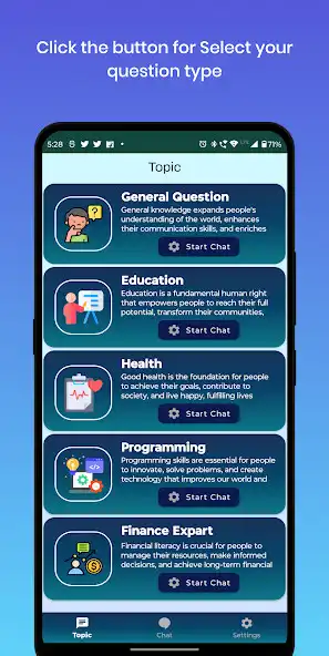 Play SmartTalk - GPTChat Ai as an online game SmartTalk - GPTChat Ai with UptoPlay