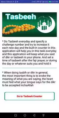 Play Smart Tasbeeh Counter - Tasbeeh statistics logs Play Smart Tasbeeh Counter - Tasbeeh statistics logs