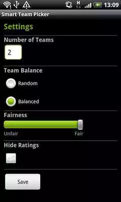 Play Smart Team Picker