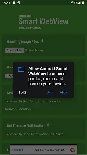 Play Smart WebView (Fullscreen Preview) as an online game Smart WebView (Fullscreen Preview) with UptoPlay