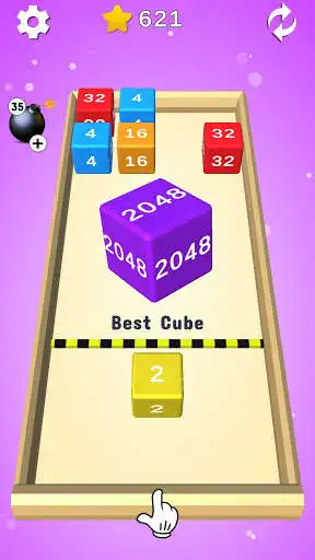 Play Smash Cube - 2048 Merge Puzzle Block 3D  and enjoy Smash Cube - 2048 Merge Puzzle Block 3D with UptoPlay