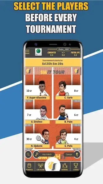 Play Smash It - Fantasy Tennis as an online game Smash It - Fantasy Tennis with UptoPlay