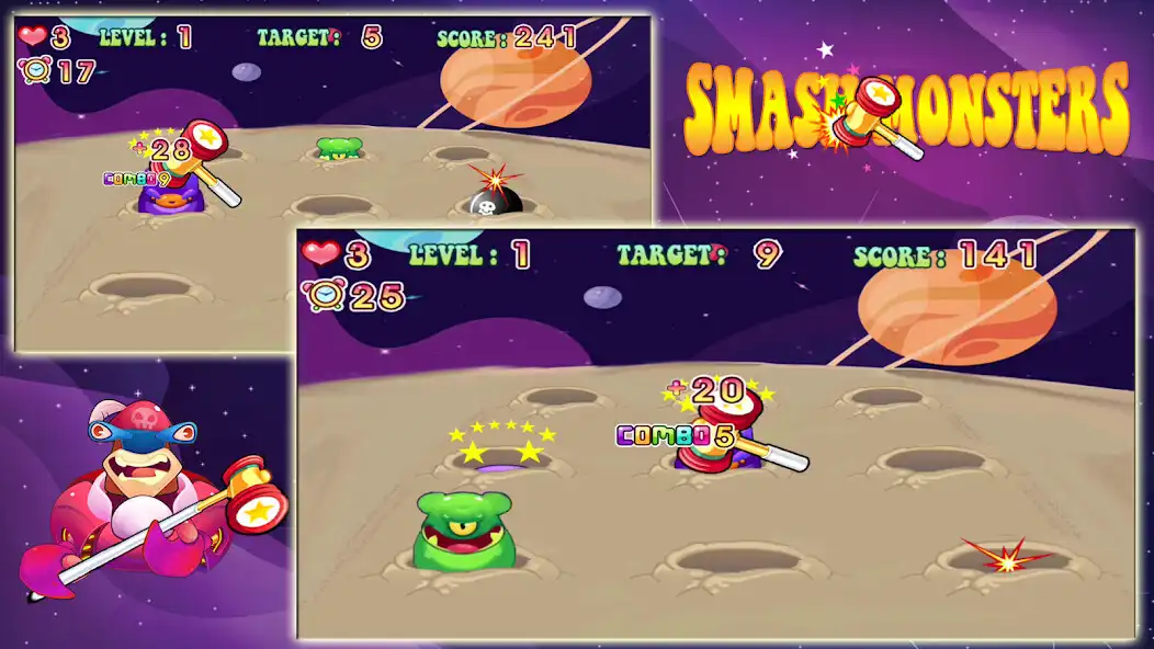 Play Smash Monsters - Punch Mouse  and enjoy Smash Monsters - Punch Mouse with UptoPlay