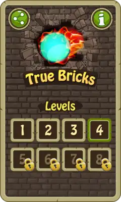 Play Smash out bricks (Arkenoid)
