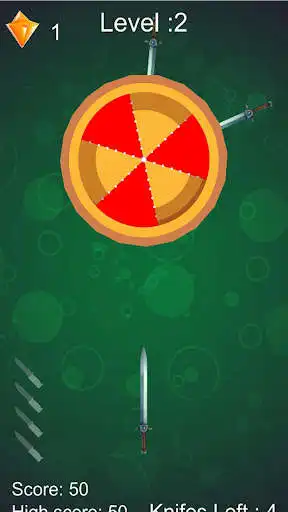 Play Smash The Knifes as an online game Smash The Knifes with UptoPlay