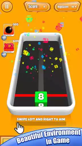Play Smash The Number: 2048 3D Merge Game as an online game Smash The Number: 2048 3D Merge Game with UptoPlay