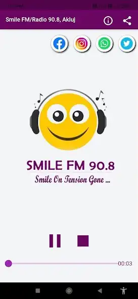 Play Smile FM/Radio 90.8, Akluj as an online game Smile FM/Radio 90.8, Akluj with UptoPlay