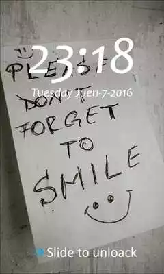 Play Smiley Lock Screen