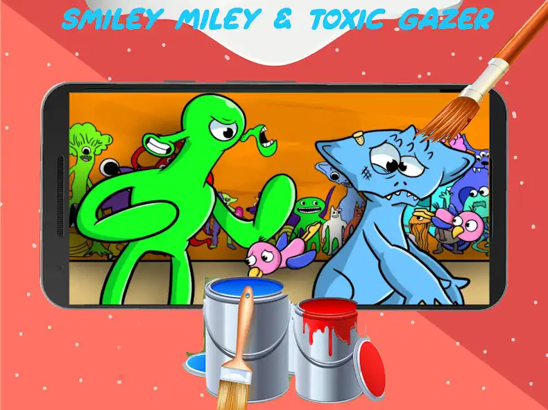 Play Smiley Miley garten of banban4  and enjoy Smiley Miley garten of banban4 with UptoPlay