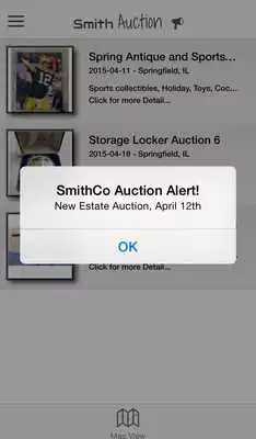 Play Smith Co Auction - Demo App