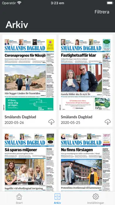 Play Smålands Dagblad e-tidning as an online game Smålands Dagblad e-tidning with UptoPlay