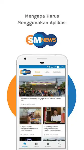 Play SMNews - Suara Merdeka Online News  and enjoy SMNews - Suara Merdeka Online News with UptoPlay