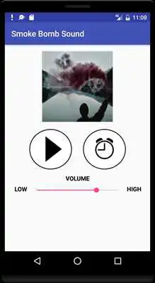 Play Smoke Bomb Sound