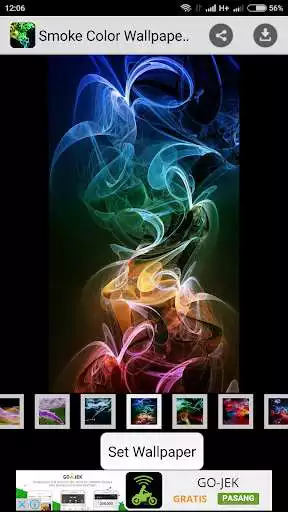 Play Smoke Color Wallpapers