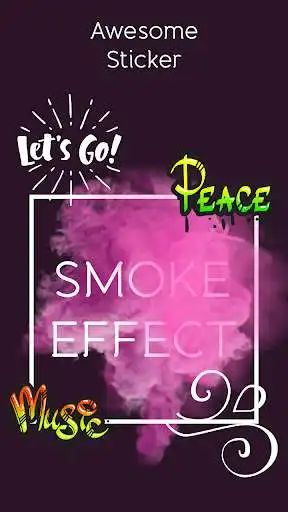Play Smoke Effect Art Name - Wallpaper DP Maker  and enjoy Smoke Effect Art Name - Wallpaper DP Maker with UptoPlay