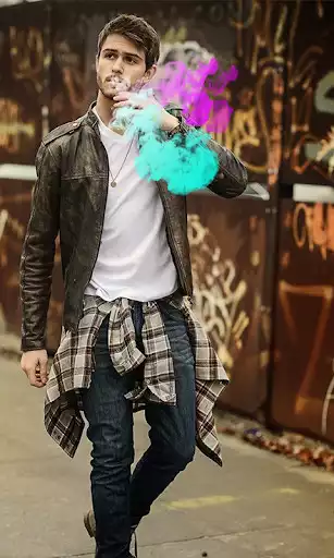 Play Smoke Effect on Photo