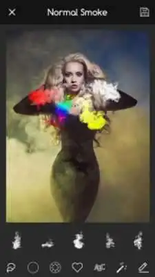 Play Smoke Effect Photo Maker