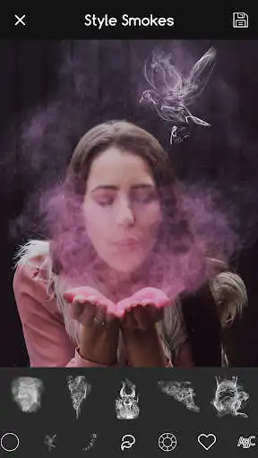Play Smoke Effect Picture Art as an online game Smoke Effect Picture Art with UptoPlay