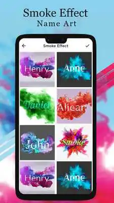 Play Smoke Effect - Stylish Name Art