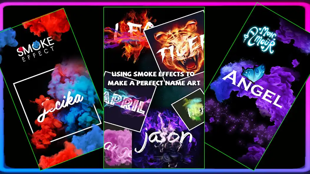 Play Smoke Name Art - 3D  DP Maker as an online game Smoke Name Art - 3D  DP Maker with UptoPlay