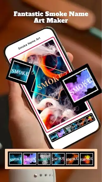 Play Smoke Name Art Maker App  and enjoy Smoke Name Art Maker App with UptoPlay