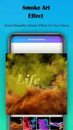 Play Smoke Name Art - Smoky Effect as an online game Smoke Name Art - Smoky Effect with UptoPlay