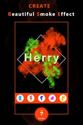 Play Smokey Name Art Effect : Smoke Photo Editor  and enjoy Smokey Name Art Effect : Smoke Photo Editor with UptoPlay