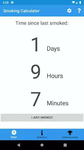 Play Smoking Calculator - Tracker, Counter & Abstention  and enjoy Smoking Calculator - Tracker, Counter & Abstention with UptoPlay