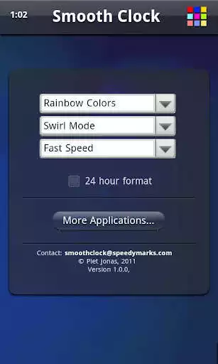 Play Smooth Clock Lite as an online game Smooth Clock Lite with UptoPlay