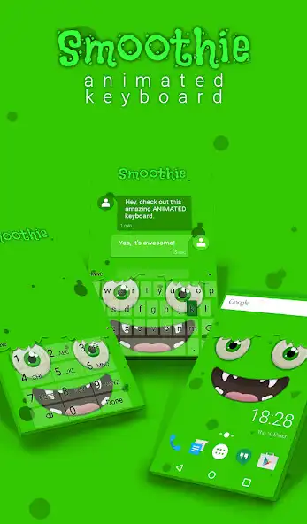 Play Smoothie Animated Keyboard + Live Wallpaper  and enjoy Smoothie Animated Keyboard + Live Wallpaper with UptoPlay