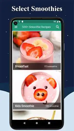 Play Smoothie Recipes : 500+ Healthy Smoothie Recipes  and enjoy Smoothie Recipes : 500+ Healthy Smoothie Recipes with UptoPlay