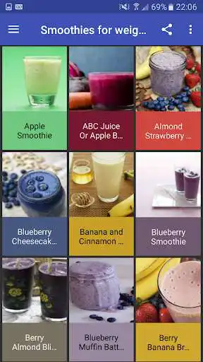 Play APK Smoothies for weight loss  and enjoy Smoothies for weight loss with UptoPlay com.andromo.dev560918.app576056