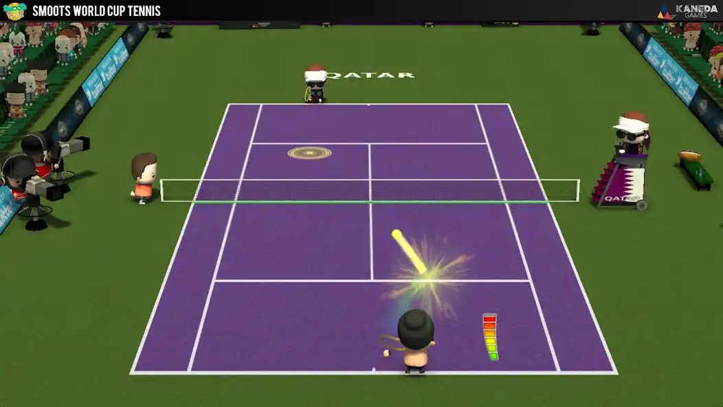 Play Smoots Air Tennis  and enjoy Smoots Air Tennis with UptoPlay