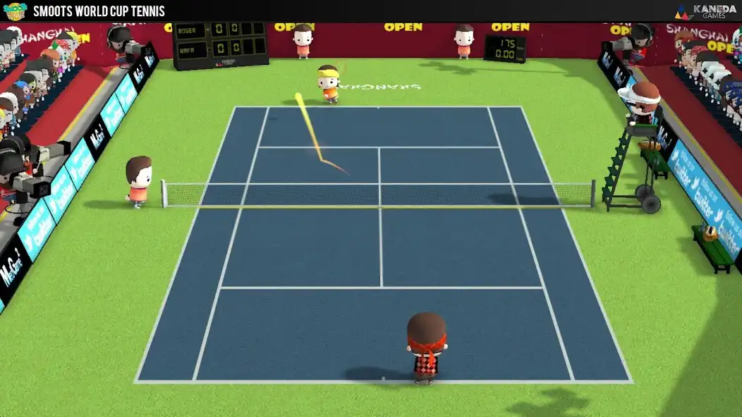 Play Smoots Air Tennis as an online game Smoots Air Tennis with UptoPlay