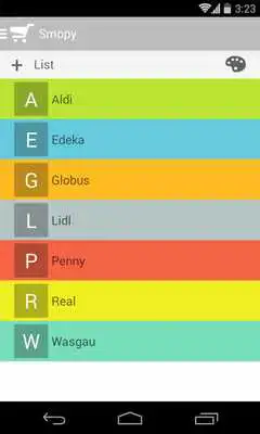 Play Smopy - Shopping List