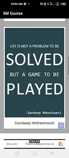 Play SM Quotes as an online game SM Quotes with UptoPlay